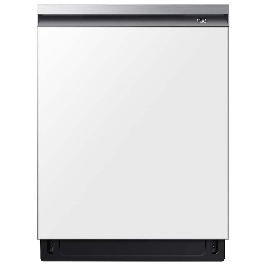 Samsung Bespoke, white glass, 42 dBA