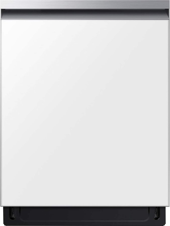 Samsung Bespoke, white glass, 46 dBA