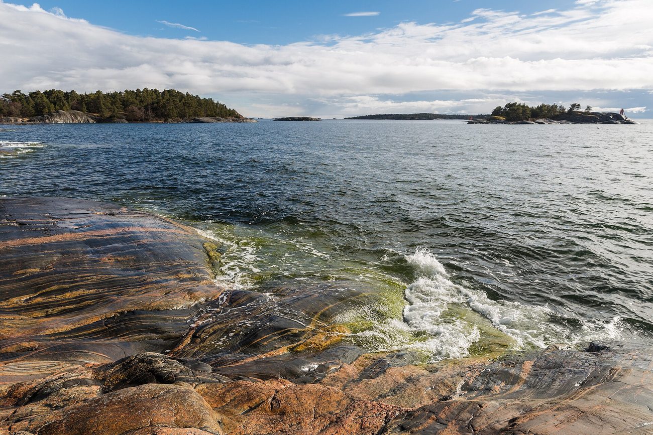 Silokallio — ice-smoothed bedrock, Porkkalanniemi