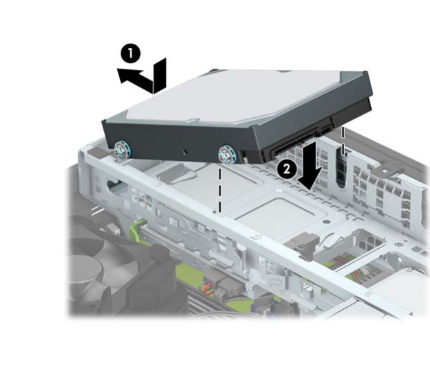 HP: installing a 3.5 inch drive