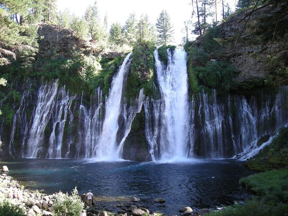 Burney Falls: From the base of the falls